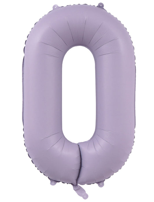 40-inch Number Balloon 0-9  Kids Birthday Helium Balloon Bouquet Purple