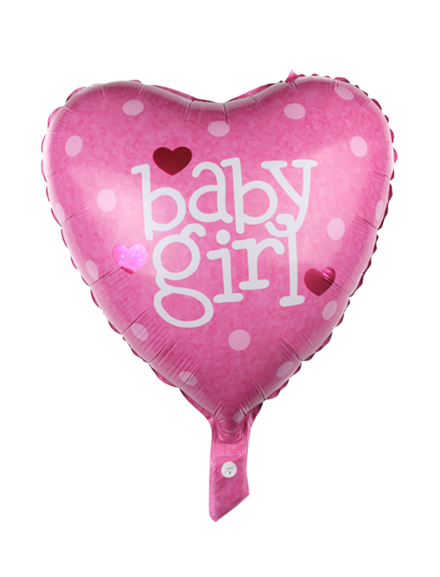 Heart Baby Girl New Baby Gender Reveal Helium Balloon Bouquet Pink