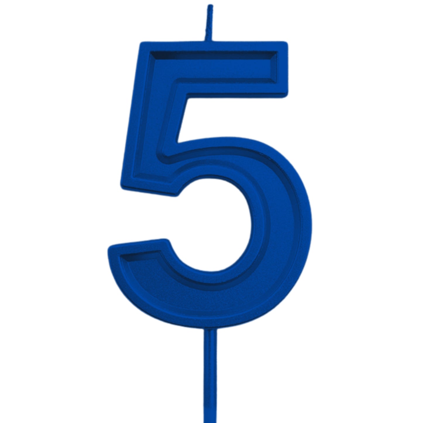 Blue Number Candles – Available in All Digits for Birthdays & Celebrations