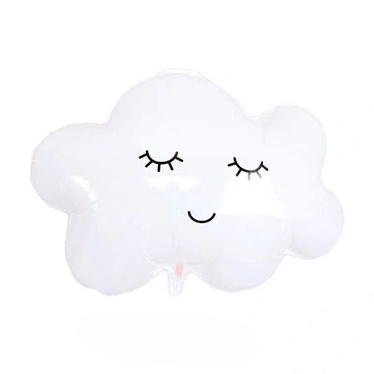 White Cloud Helium Foil Balloon - Perfect for any celebrations
