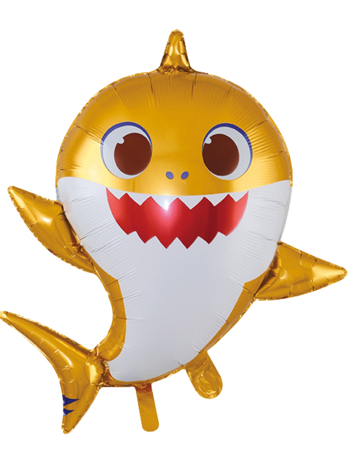 Baby Shark Mini Shape Kids Birthday Helium Balloon Bouquet Orange