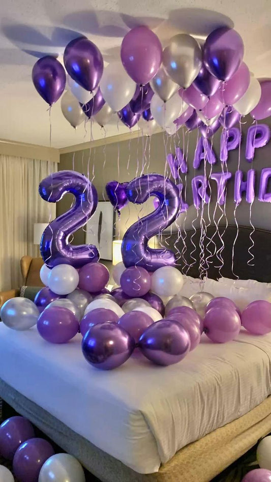 Balloon & Banner Bash - Perfect for Birthday Celebration!