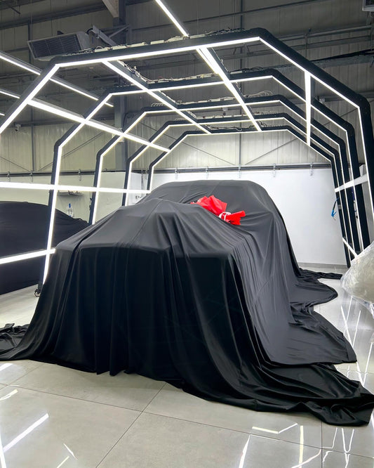 Customize Black Cover for Cars - Perfect for Any Company Car Launch or Car Surprise Celebrations