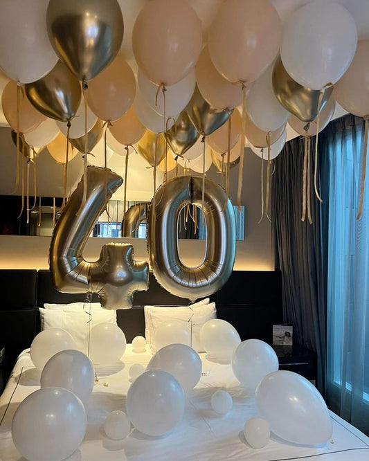 Balloon & Banner Bash - Perfect for Birthday Celebration!