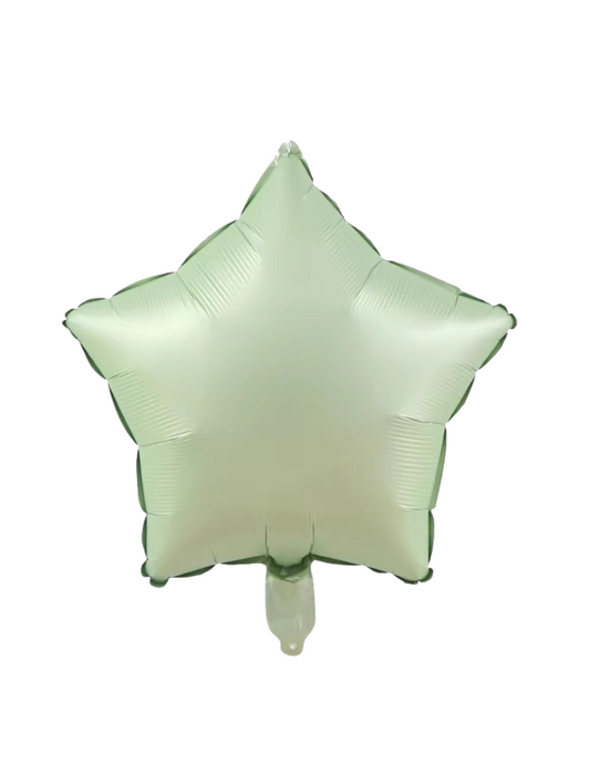 Star Kids Birthday Happy Birthday Balloon Kids Birthday Helium Balloon Bouquet Matte Green