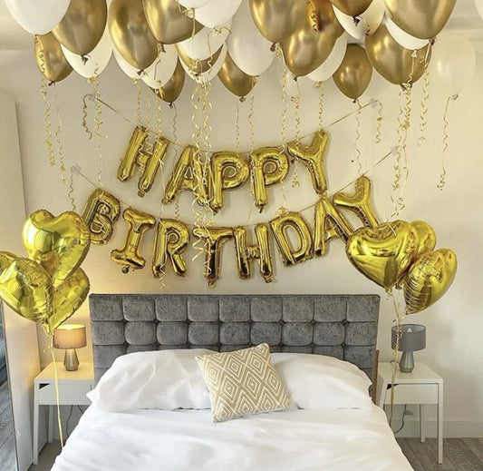 Balloon & Banner Bash - Perfect for Birthday Celebration!