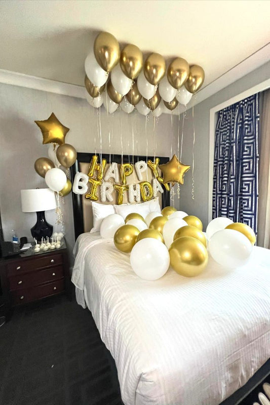 Balloon & Banner Bash - Perfect for Birthday Celebration!
