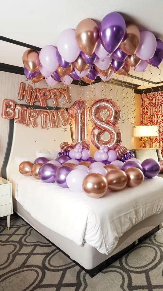Balloon & Banner Bash - Perfect for Birthday Celebration!