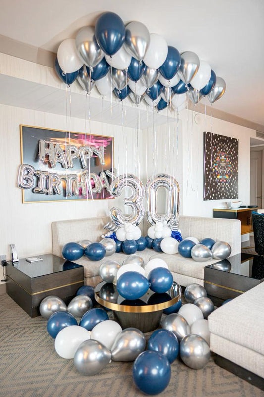 Balloon & Banner Bash - Perfect for Birthday Celebration!