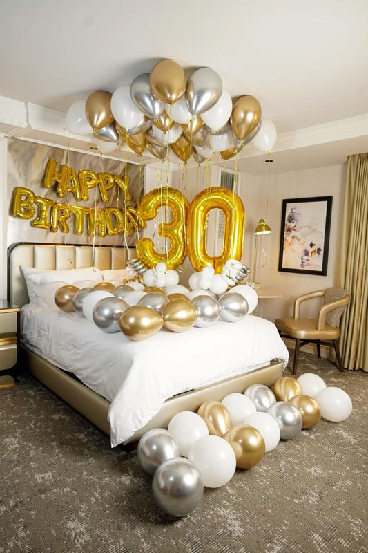 Balloon & Banner Bash - Perfect for Birthday Celebration!