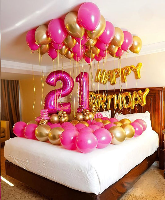 Balloon & Banner Bash - Perfect for Birthday Celebration!