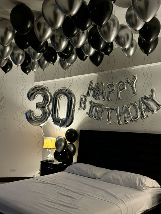 Balloon & Banner Bash - Perfect for Birthday Celebration!