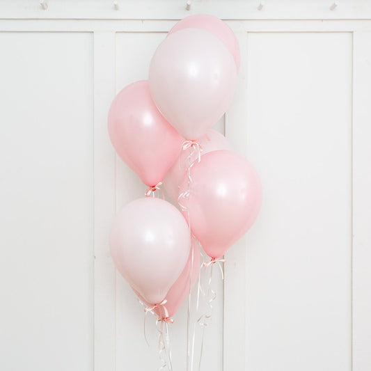 Pink Latex Helium Balloon Bunch - Perfect for any special occasions!