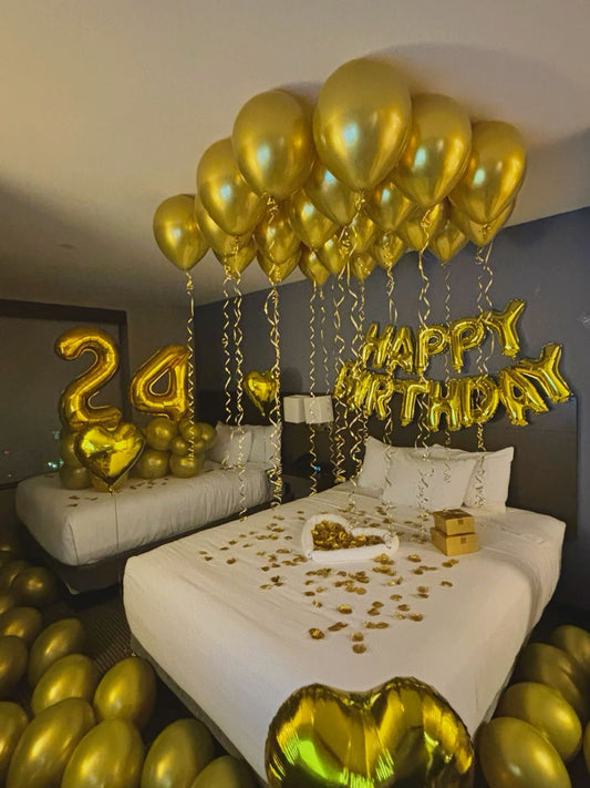 Balloon & Banner Bash - Perfect for Birthday Celebration!