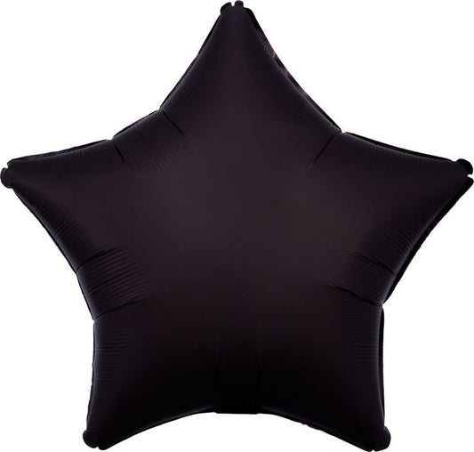 Matte Black Star Helium Balloon - Perfect for any Celebration!