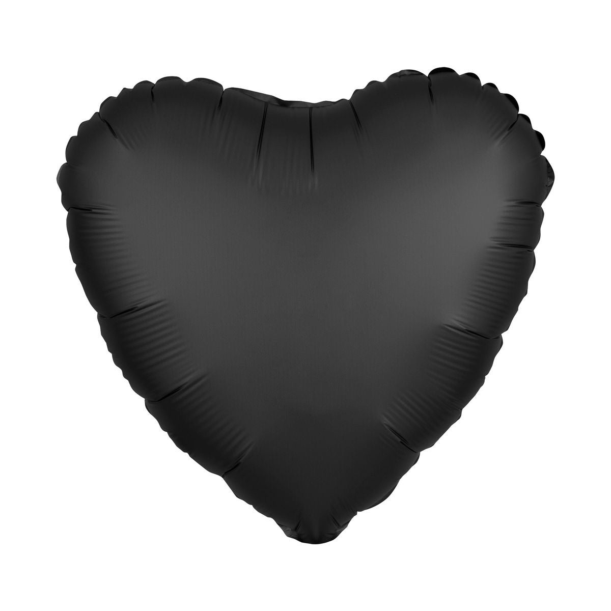Matte Black Heart Helium Balloon - Perfect for any Celebration!