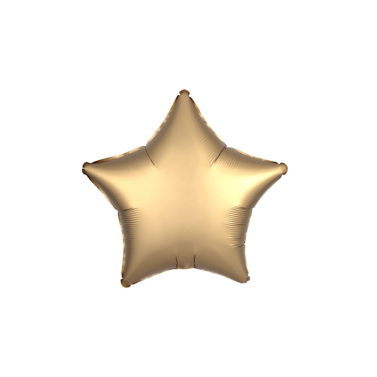 Matte Gold Star Helium Balloon - Perfect for any Celebration!