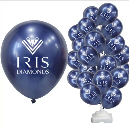 Custom Printed Latex Balloons - Perfect for Company Event, Opening, Birthday, Corporate Events