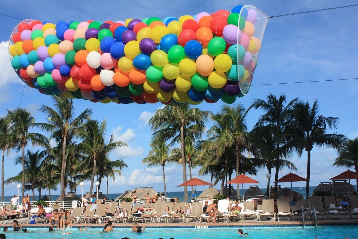10-inches Balloon Net Drop - 1000pcs