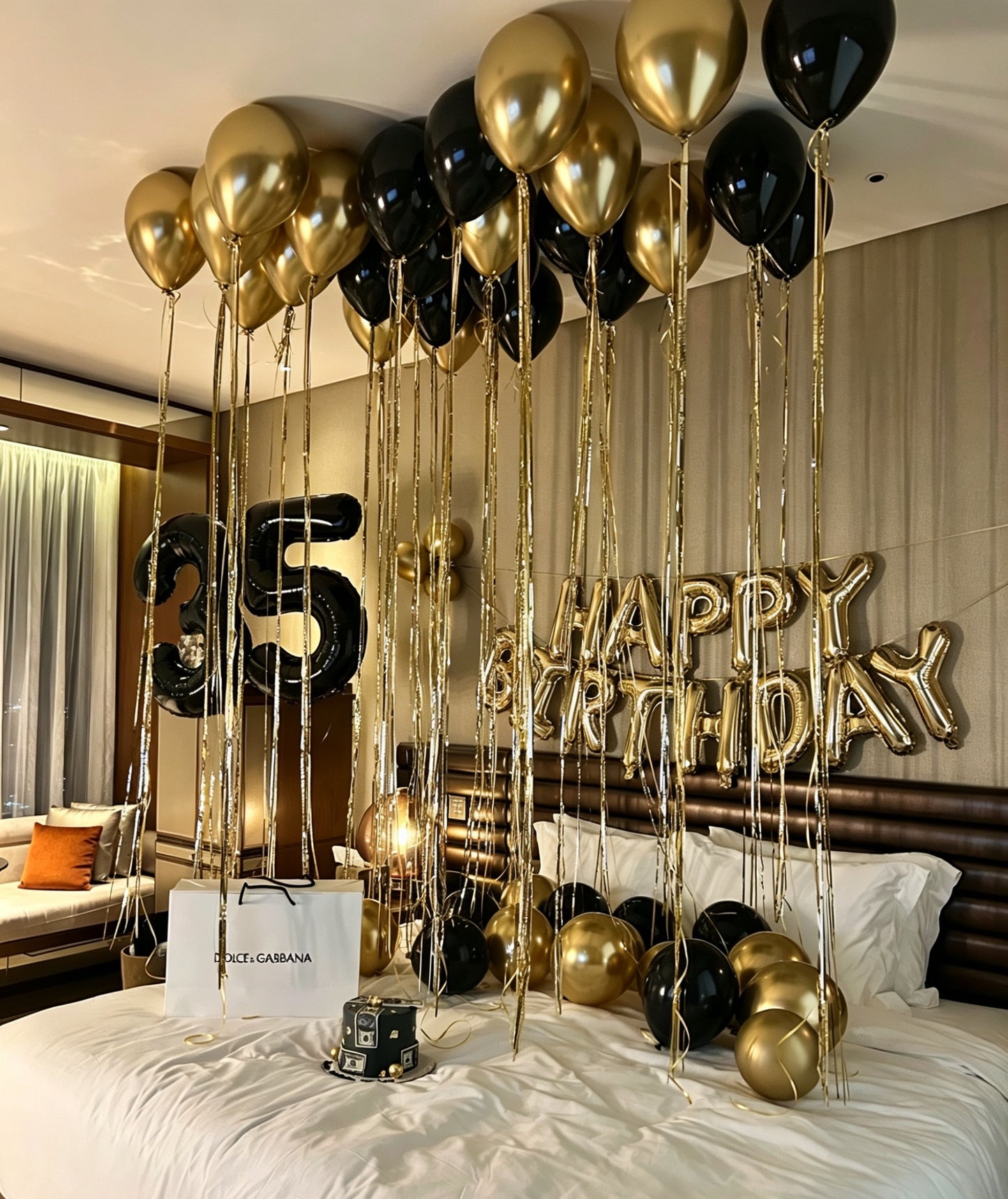 Balloon & Banner Bash - Perfect for Birthday Celebration!