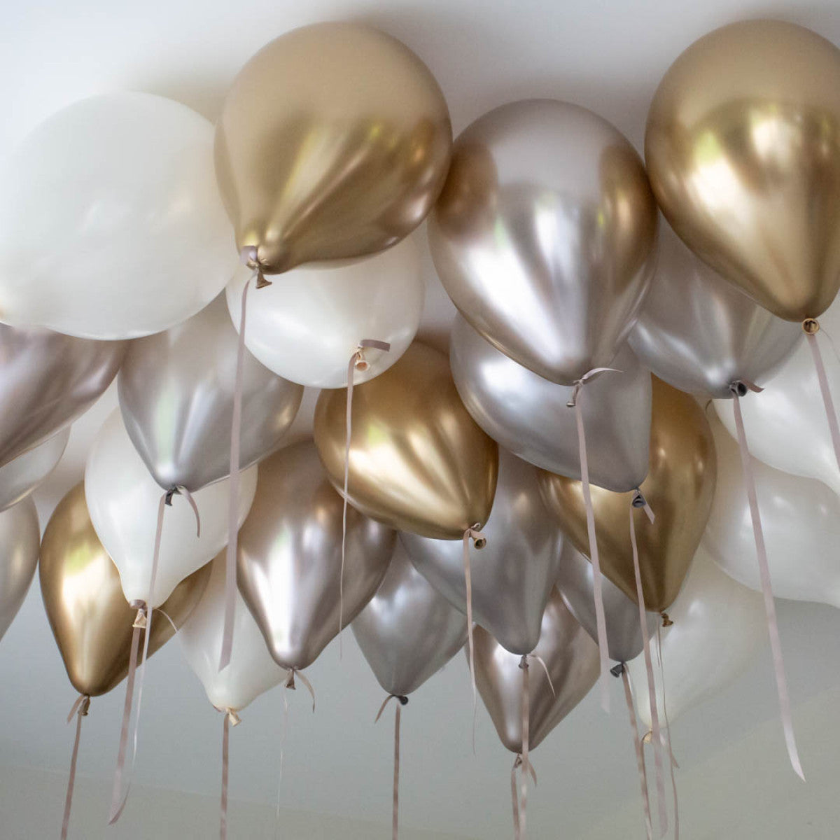 Shimmer Helium Ceiling Balloons Elevate Your Celebration with Stunning Helium Ceiling Balloons Helium Balloon Bouquet