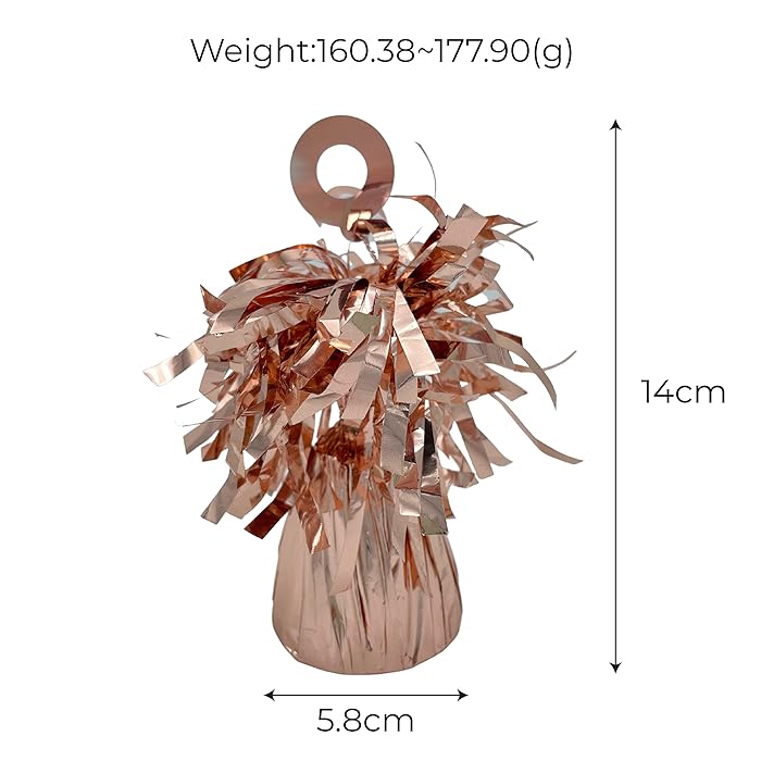 Balloon Weights Heavy Balloon Weight for Balloons Kids Birthday Helium Balloon Bouquet Rose Gold