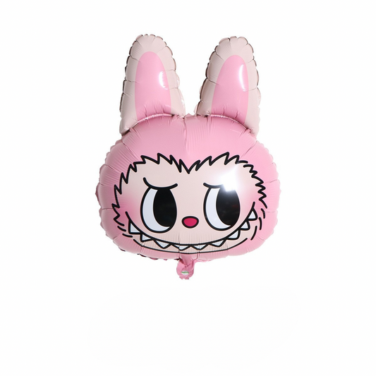 Pink Labubu Helium Foil Balloon - Perfect for any celebrations