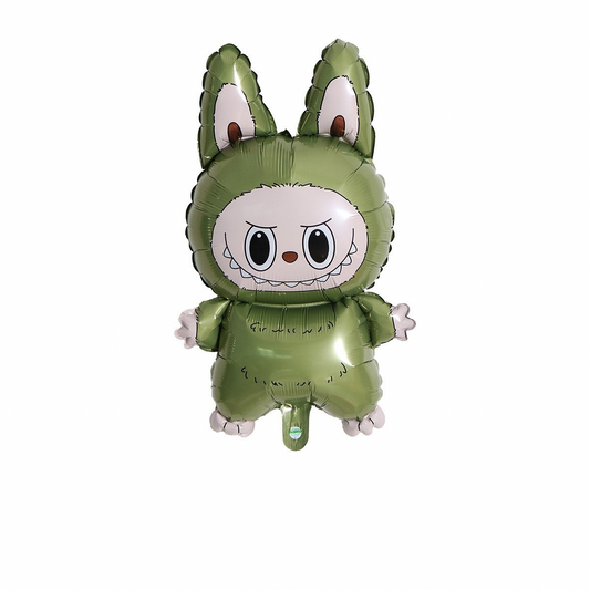 Green Labubu Foil Balloon - Perfect for any celebrations