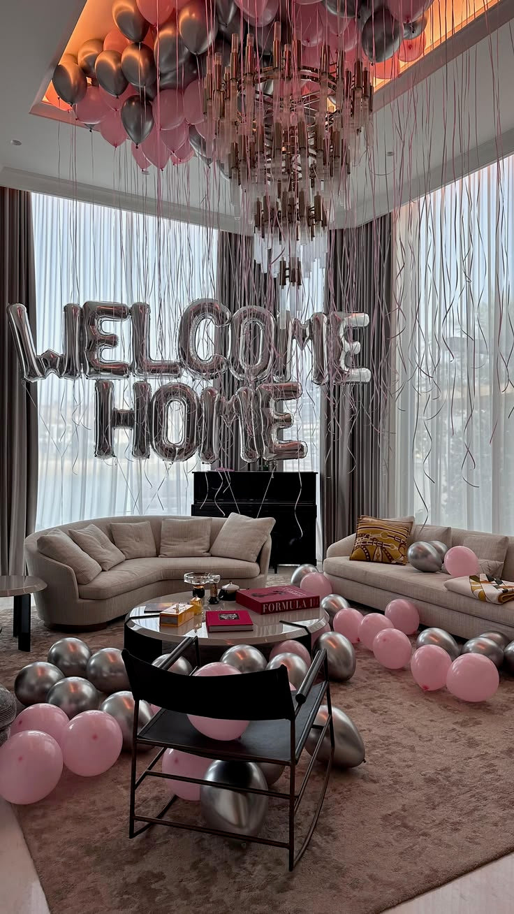 Balloon & Banner Bash Welcome Home - Perfect for Welcome Home Celebration
