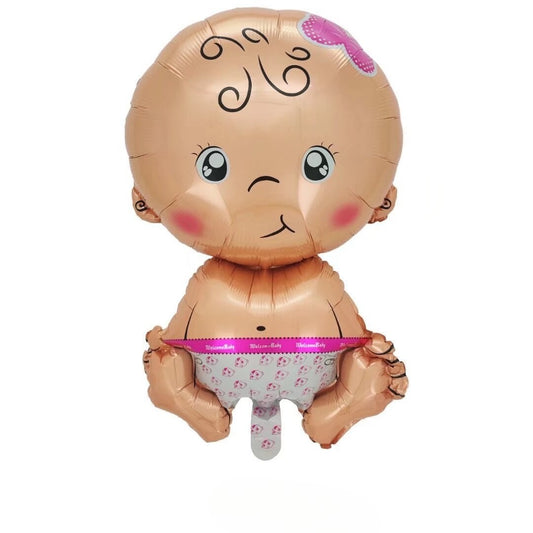 Baby Girl Foil Balloon - Baby Shower Perfect for special celebrations!