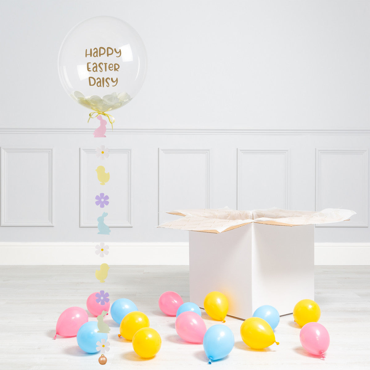 Personalised Helium Balloon Batman Confetti Helium Bobo Balloon - Elevate Your Celebration with Our Stunning Helium Bobo Balloon