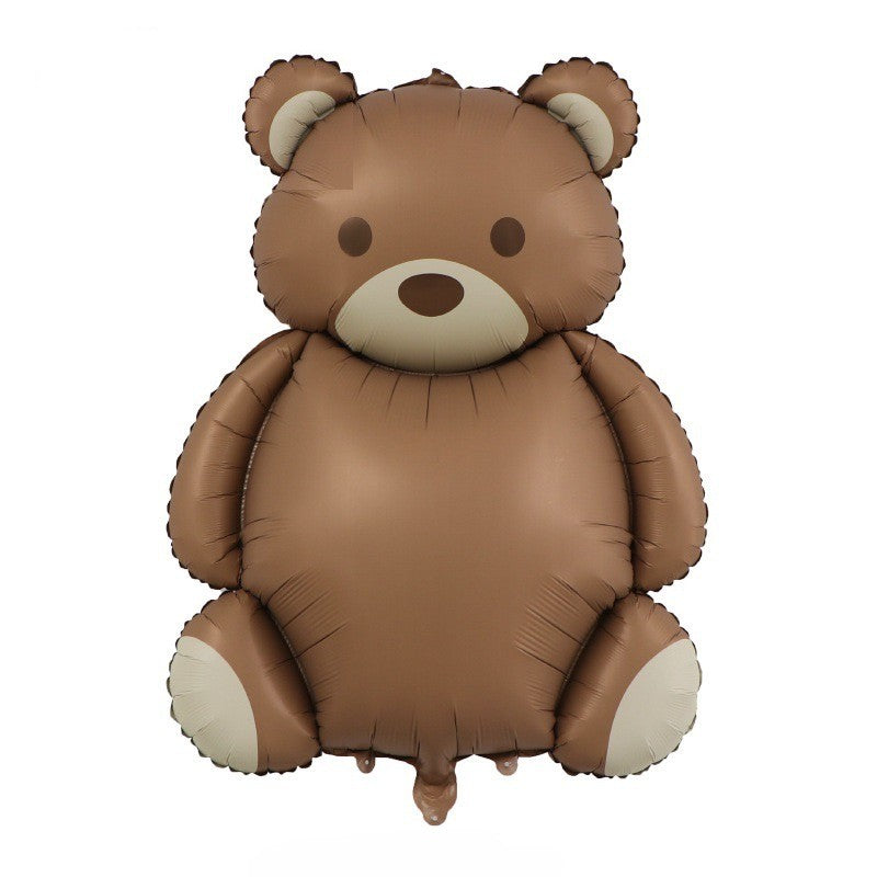 Brown Bear Foil Balloon - Perfect for any special celebrations!
