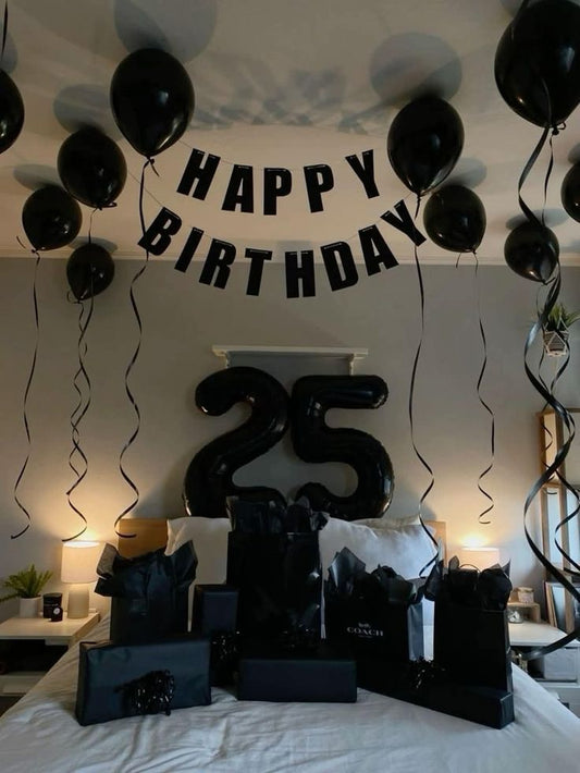 Balloon & Banner Bash - Perfect for Birthday Celebration!