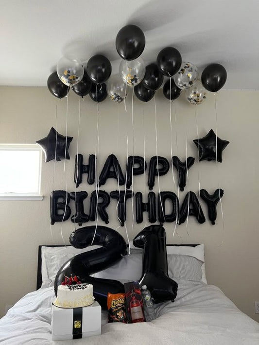 Balloon & Banner Bash - Perfect for Birthday Celebration!