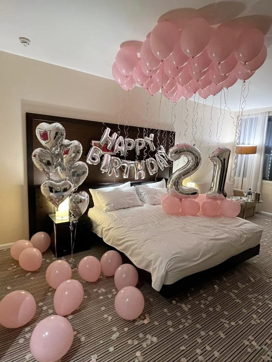 Balloon & Banner Bash - Perfect for Birthday Celebration!
