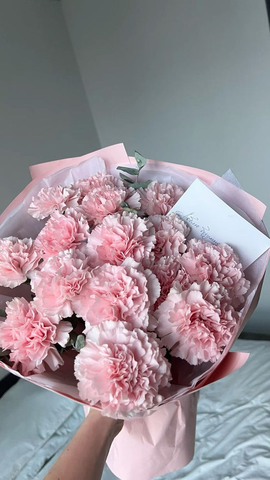Pink Carnation - Floral Fresh Bouquet