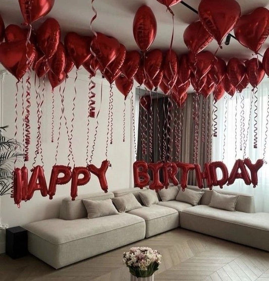 Balloon & Banner Bash - Perfect for Birthday Celebration!