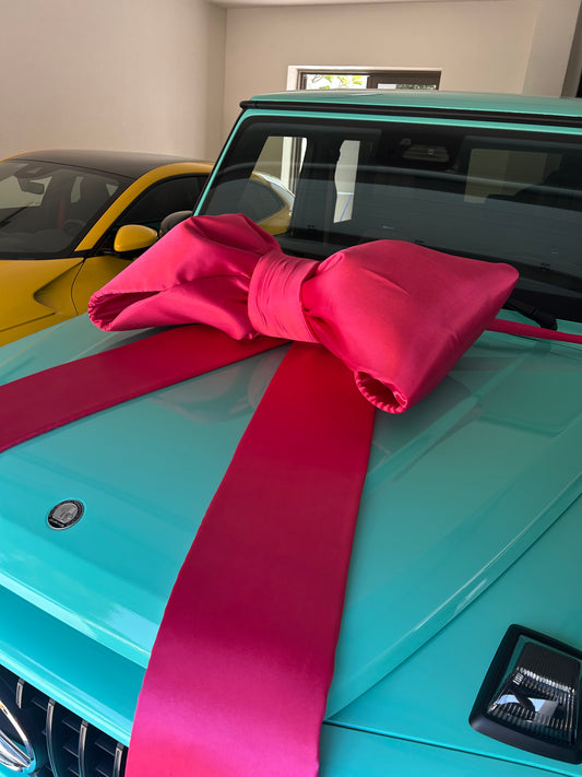 Customize Ribbon for Cars - Perfect for Any Company Car Launch or Car Surprise Celebrations