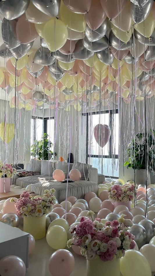 Balloon & Banner Bash - Perfect for Birthday Celebration!