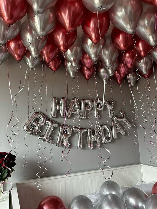 Balloon & Banner Bash - Perfect for Birthday Celebration!