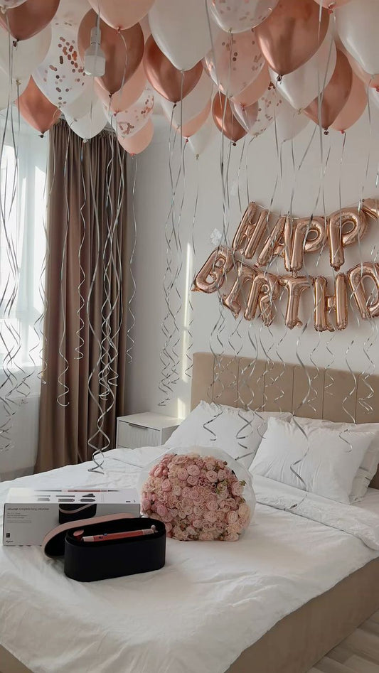 Balloon & Banner Bash - Perfect for Birthday Celebration!