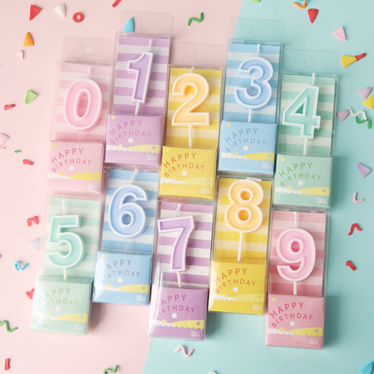 Number Candles – Available in All Digits for Birthdays & Celebration